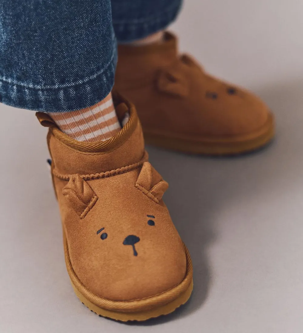 Liewood Bamsestøvler|Bamsestøvler - Alban - Golden Caramel