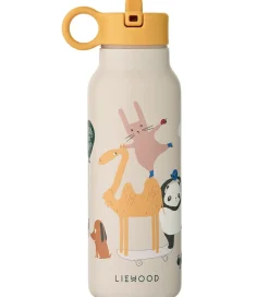 Liewood Spisetid|Skole>Drikkedunk - Falk - 350 ml - Around The World/Sandy