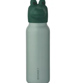 Liewood Spisetid|Skole>Drikkedunk - Falk - 350 ml - Peppermint/Garden Green m.