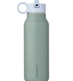 Liewood Spisetid|Skole>Drikkedunk - Falk - 350 ml - Peppermint/Garden Green m.