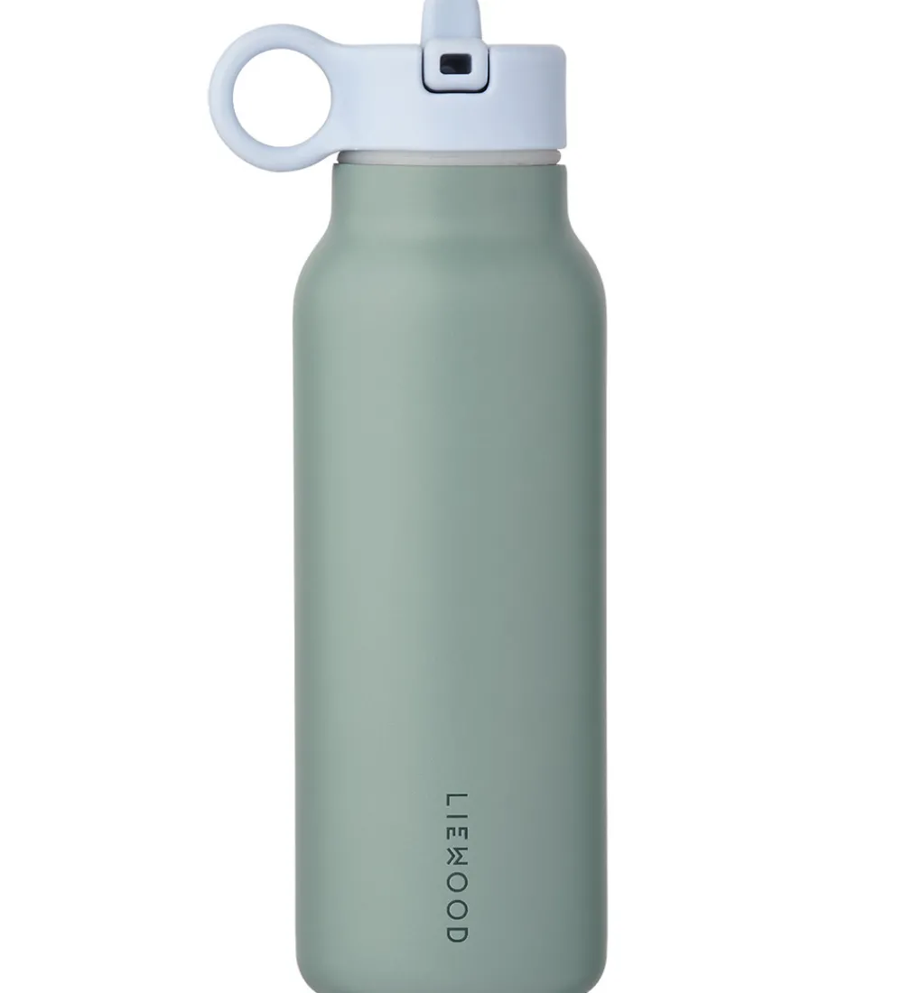 Liewood Spisetid|Skole>Drikkedunk - Falk - 350 ml - Peppermint/Garden Green m.