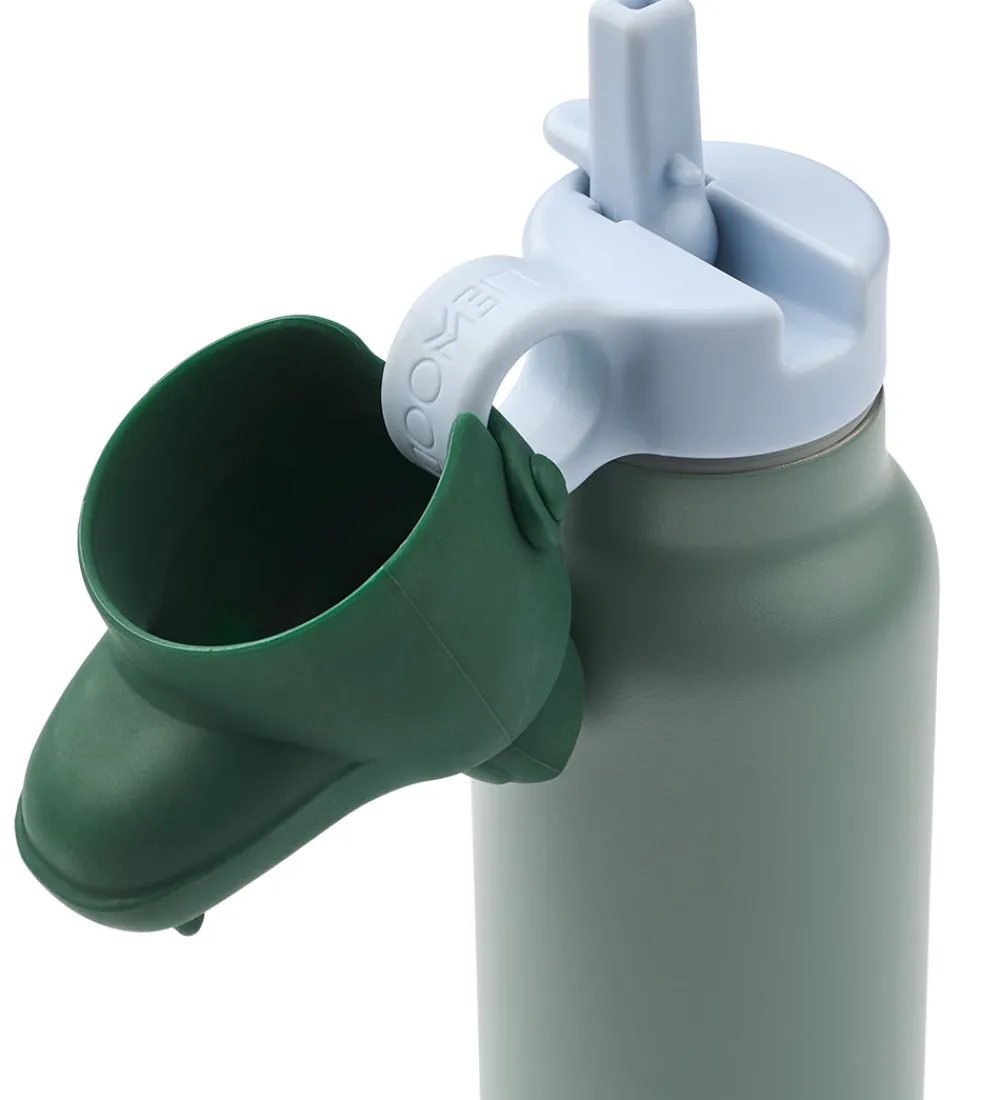 Liewood Spisetid|Skole>Drikkedunk - Falk - 350 ml - Peppermint/Garden Green m.