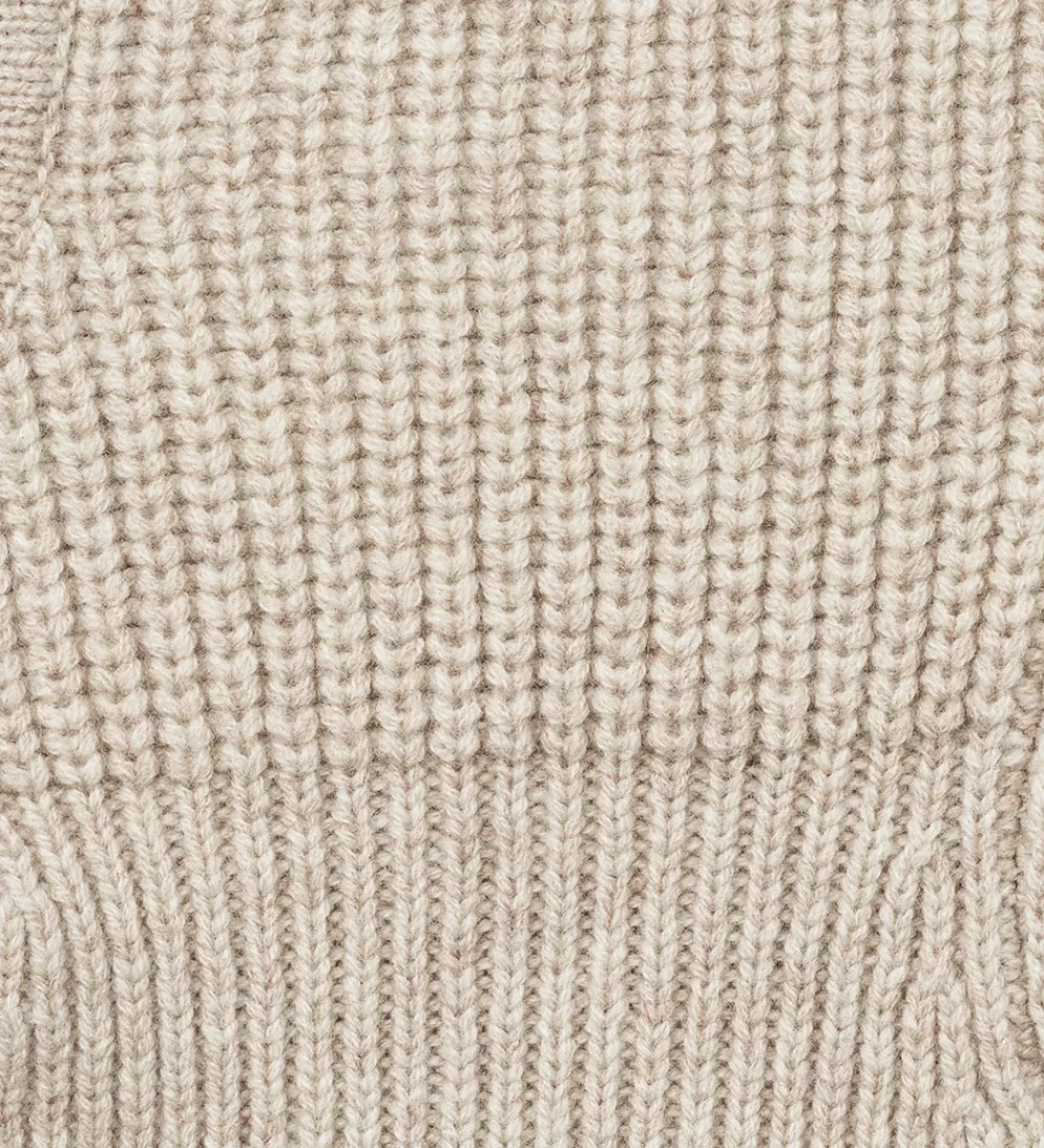 Børn Liewood Elefanthuer|Elefanthue - Strik - Uld - Theodor - 1-lags - Sandy