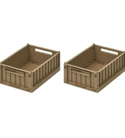 Liewood Foldekasser|Foldekasser - 25x18x9,5 cm - Small - 2-pak - Oat
