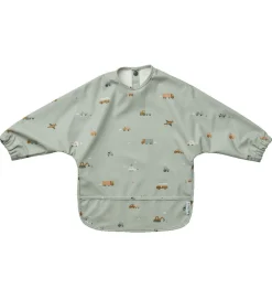 Liewood Forklæder>Forklæde - Merle - Vehicles Dove Blue Mix