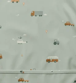 Liewood Forklæder></noscript>Forklæde - Merle - Vehicles Dove Blue Mix