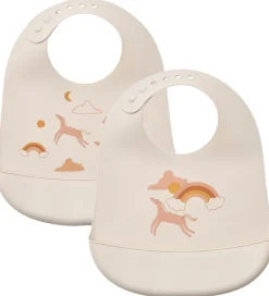 Liewood Hagesmække>Hagesmække - Silikone - 2-pak - Tilda - Dream/Ecru