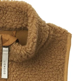 Børn Liewood Tørklæder|Halsedisser>Halsedisse - Fleece - Vilo - Golden Caramel