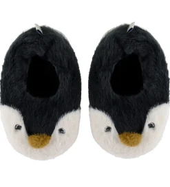 Liewood Hjemmesko|Hjemmesko - Aviaja Penguin - Sandy/Dark Grey