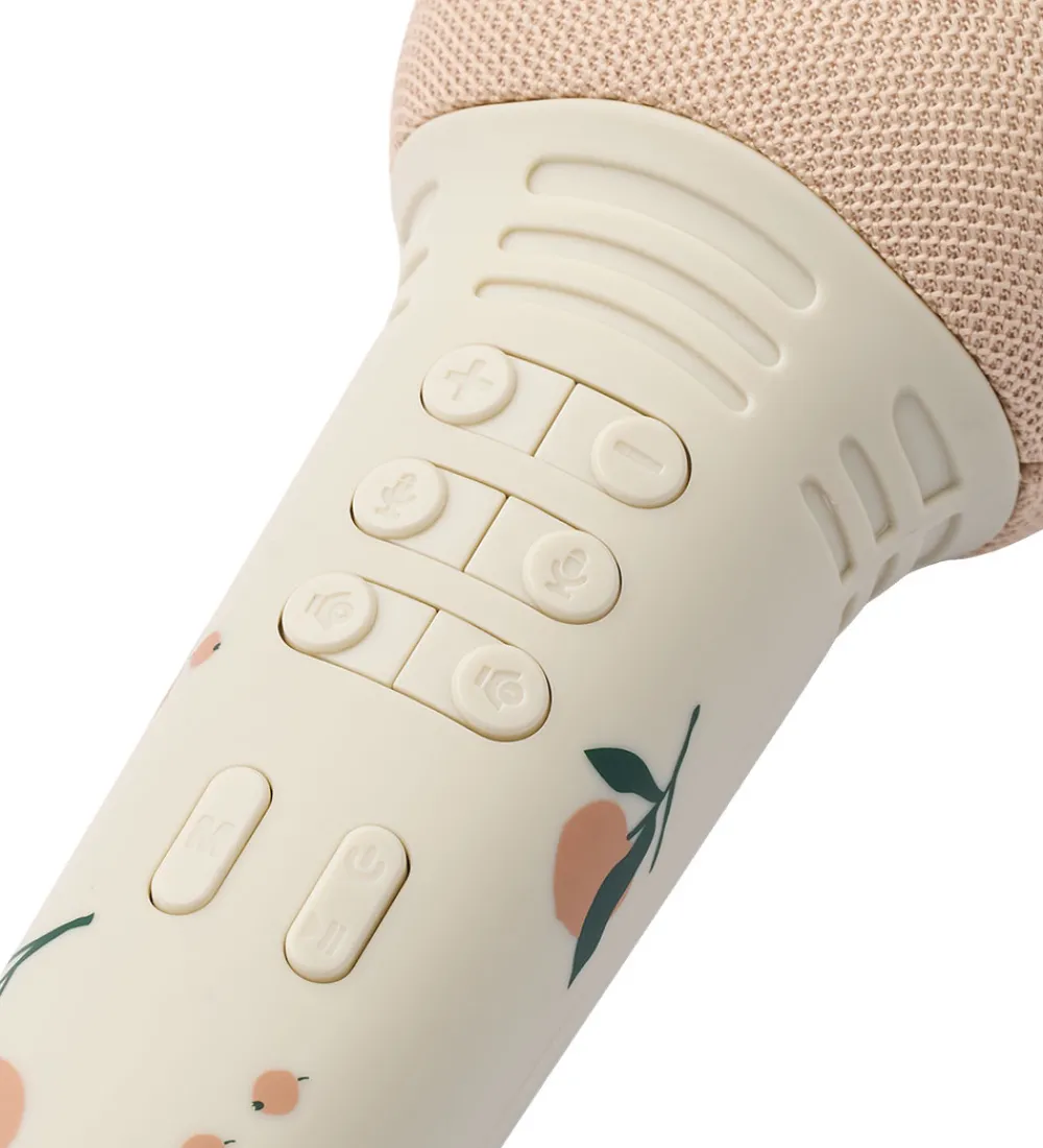 Liewood Trælegetøj|Musikinstrumenter|Karaokemikrofon - Beinta - Peach/Sea Shell