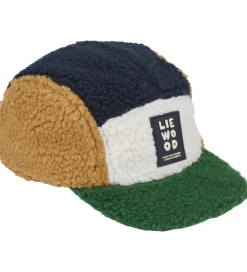 Børn Liewood Kasketter>Kasket - Rory - Fleece - Classic Navy Multi Mix