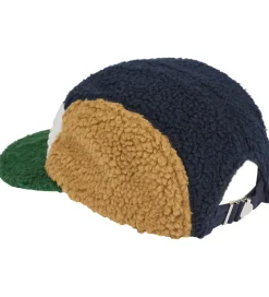 Børn Liewood Kasketter>Kasket - Rory - Fleece - Classic Navy Multi Mix