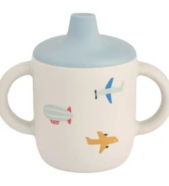 Liewood Kop Og Tudekop>Kop m. Tud - Neil - Silikone - 150 ml - Aviator/Ecru