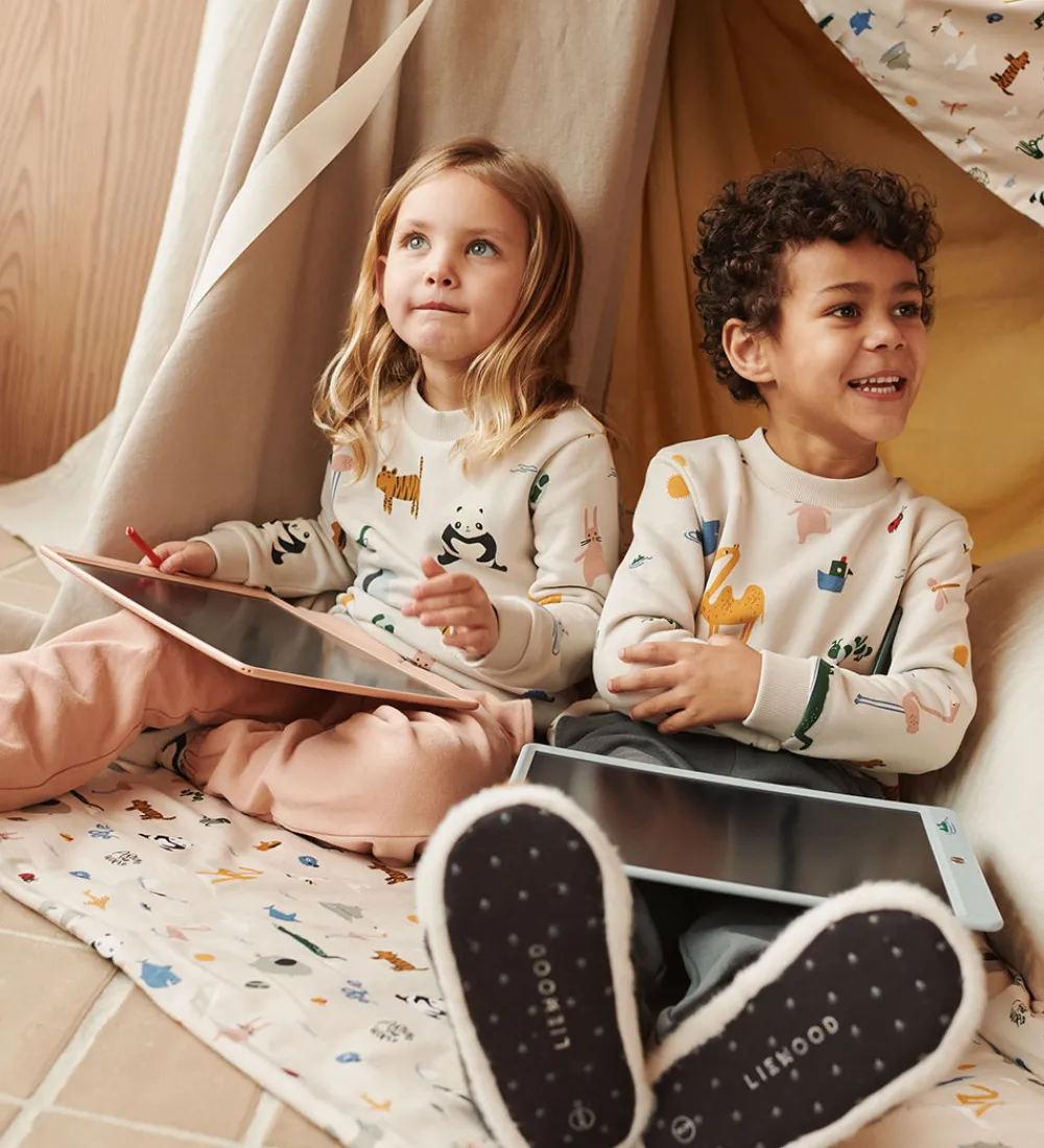 Liewood Kreativ Leg>LCD-Tegnetavle - Zora - Rabbit/Pale Tuscany