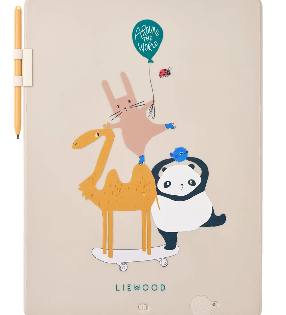 Liewood Kreativ Leg|LCD-Tegnetavle - Zora - Around The World/Sandy