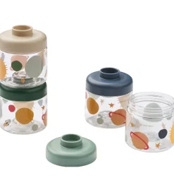 Liewood Madkasser|Madbeholder - Dominique - 4-pak - Universe/Classic navy