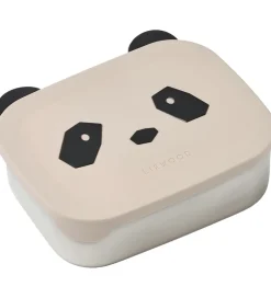 Liewood Skole|Madkasser>Madkasse - Silikone/Stål - Arthur - Sandy m. Panda