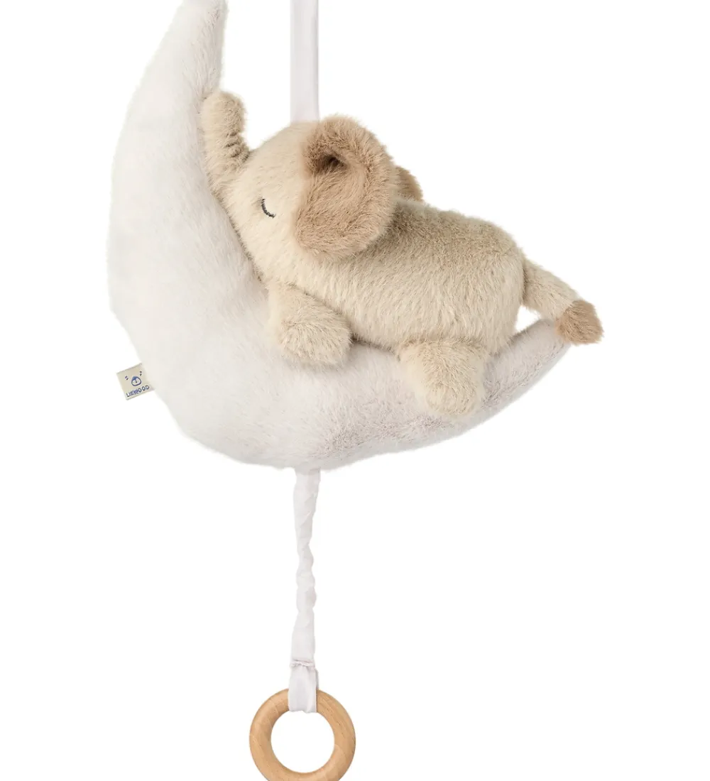 Børn Liewood Babylegetøj|Uroer>Musikuro - Mandy Baby Elephant - Mist/Sandy