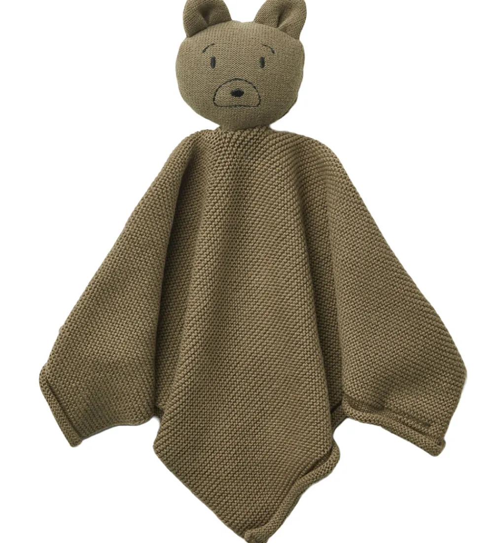 Liewood Sutteklude Og Nusseklude>Nusseklud - Strikket - Milo - Mr Bear Khaki