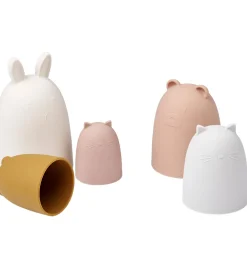 Liewood Stablelegetøj|Stablelegetøj - Silikone - Anneli - Rose Multi Mix