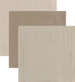 Liewood Stofbleer|Pusletid>Stofbleer - Musselin - 3-pak - 65x65 cm - Lewis - Sandy