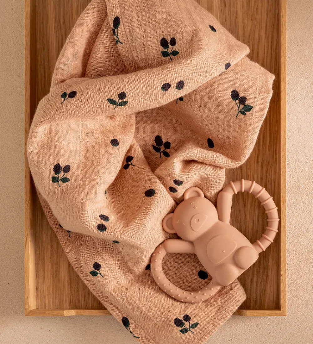 Liewood Stofbleer|Pusletid>Stofbleer - Musselin - 2-Pak - Lewis - Mini Berry/Pale T