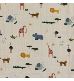 Liewood Stofbleer|Pusletid>Stofbleer - Musselin - 2-pak - 65x65 cm - Lewis - Safari