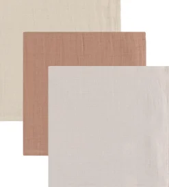 Liewood Stofbleer|Pusletid>Stofbleer - Musselin - 3-pak - 65x65 cm - Lewis - Tuscan