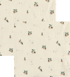Liewood Stofbleer|Pusletid>Stofbleer - Musselin - 2-pak - 65x65 cm - Lewis - Peach