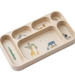 Liewood Tallerkener>Tallerken - 6 Rum - Mosu - All Together/Sandy