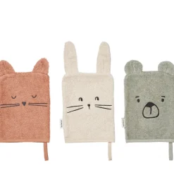 Liewood Vaskeklude>Vaskeklude - Sylvester - 3-pak - Dove Blue Mix