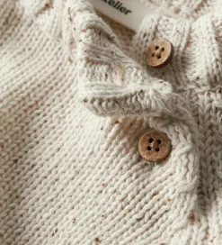 Børn Lil Atelier Bluser>Bluse - Strik - Nistret - NbnGalto - Turtledove