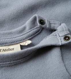 Børn Lil Atelier Bodyer|Lil' Atelier Body l/æ - Strik - NbmThoro - Tradewinds