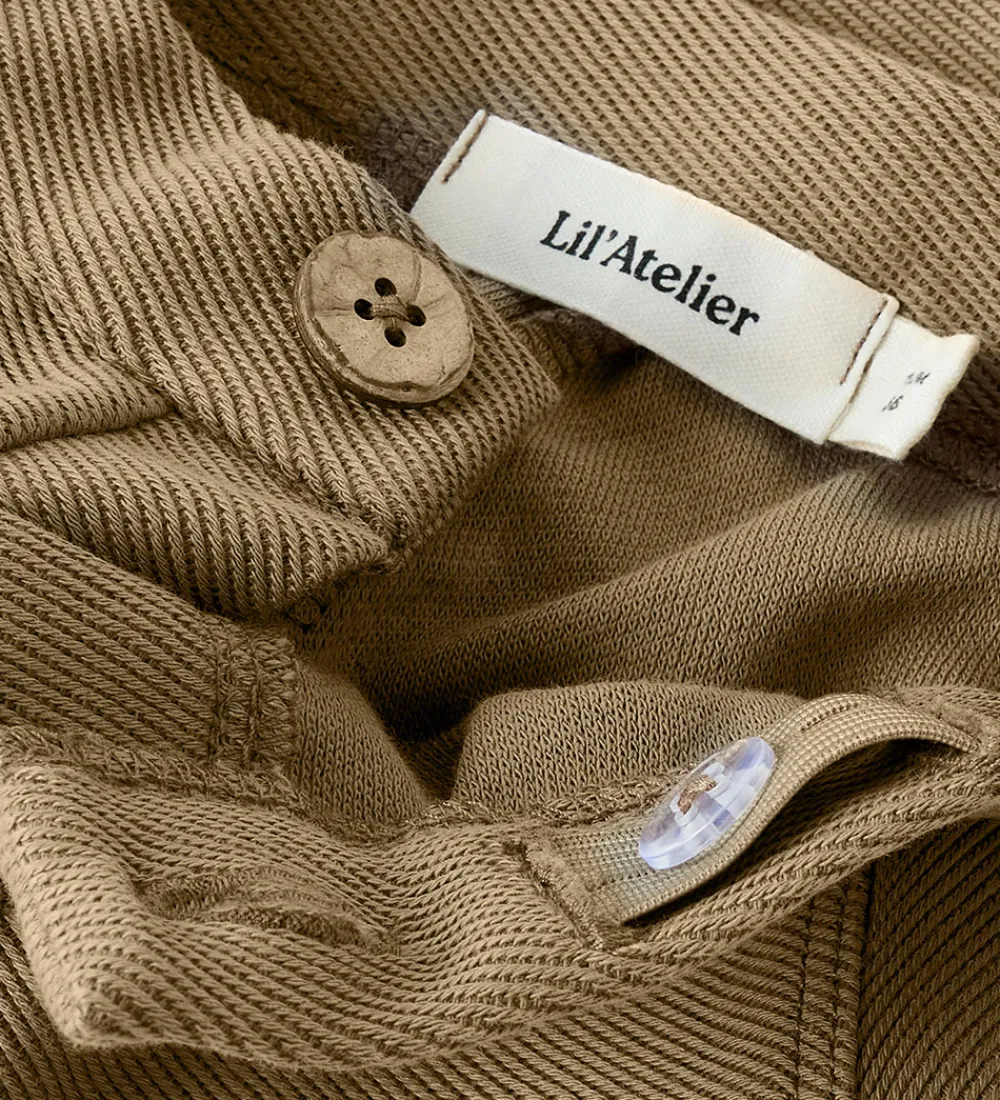 Børn Lil Atelier Bukser Og Jeans>Lil' Atelier Bukser - NbmKaleo - Sepia Tint