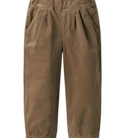 Børn Lil Atelier Bukser Og Jeans|Lil' Atelier Fløjlsbukser - NmmSomba - Sepia Tint