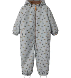 Børn Lil Atelier Flyverdragter>Lil' Atelier Flyverdragt - NmmLasnow10 - Ultimate Grey/Airplanes