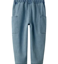 Børn Lil Atelier Bukser Og Jeans|Drengetøj>Lil' Atelier Jeans - Baggy - NmmLulia - Medium Blue Denim