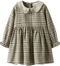 Børn Lil Atelier Kjoler>Kjole - NmfRebel - Sepia Tint