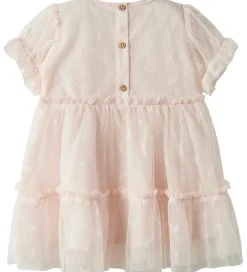 Børn Lil Atelier Kjoler>Kjole - NmfRosetta - Almost Mauve