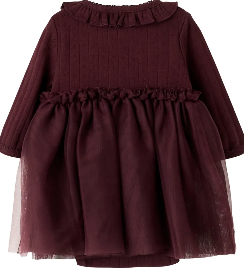 Børn Lil Atelier Bodyer>Lil' Atelier Kjolebody L/Æ
