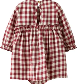 Børn Lil Atelier Bodyer>Kjolebody l/æ - NmfRio - Red Dahlia