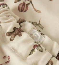 Børn Lil Atelier Leggings|Juletøj>Lil' Atelier Leggings - NbnLayo - Turtledove/Christmas