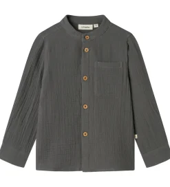 Børn Lil Atelier Skjorter>Lil' Atelier Skjorte - NmmLoros - Poppy Seed