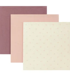 Lil Atelier Stofbleer|Pusletid>Stofbleer - 3-pak - NbnFergie - Turtledove/Nostalgia