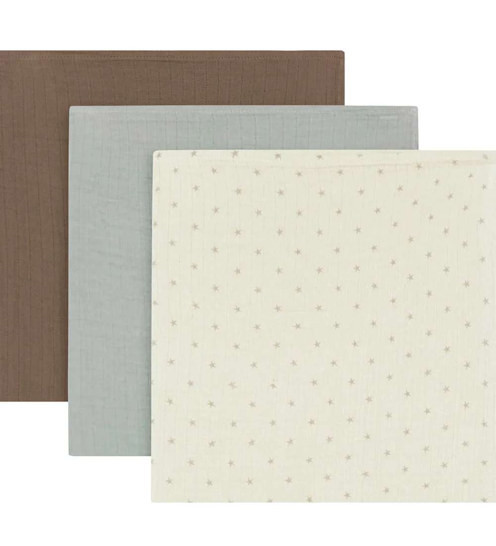 Lil Atelier Stofbleer|Pusletid>Stofbleer - 3-pak - NbnFergie - Turtledove/Pigeon/Se