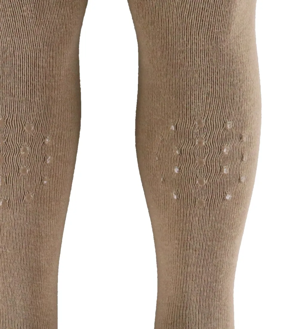 Børn Lil Atelier Strømpebukser>Strømpebukser - NbnFuna - Sepia Tint