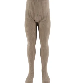 Børn Lil Atelier Strømpebukser>Lil' Atelier Strømpebukser - Rib - Uld - NmrRakel - Tigers Eye/M