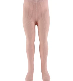 Børn Lil Atelier Strømpebukser|Strømpebukser - Rib - NmfIlso - Cameo Rose