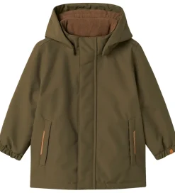 Børn Lil Atelier Vinterjakker|Lil' Atelier Vinterjakke - NmmLasnow10 - Sea Turtle