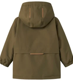 Børn Lil Atelier Vinterjakker|Lil' Atelier Vinterjakke - NmmLasnow10 - Sea Turtle